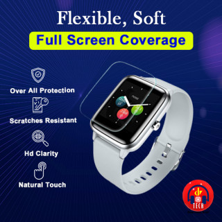 Fire Boltt Quest Compatible Smartwatch Screen Protector (Pack of 02) thumbnail 4